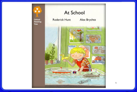 1-01 At school无字书